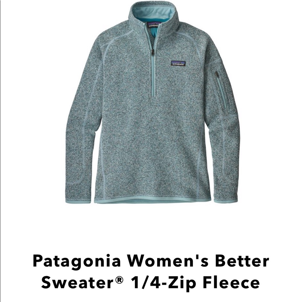 Women’s Patagonia 1/4 zip better sweater